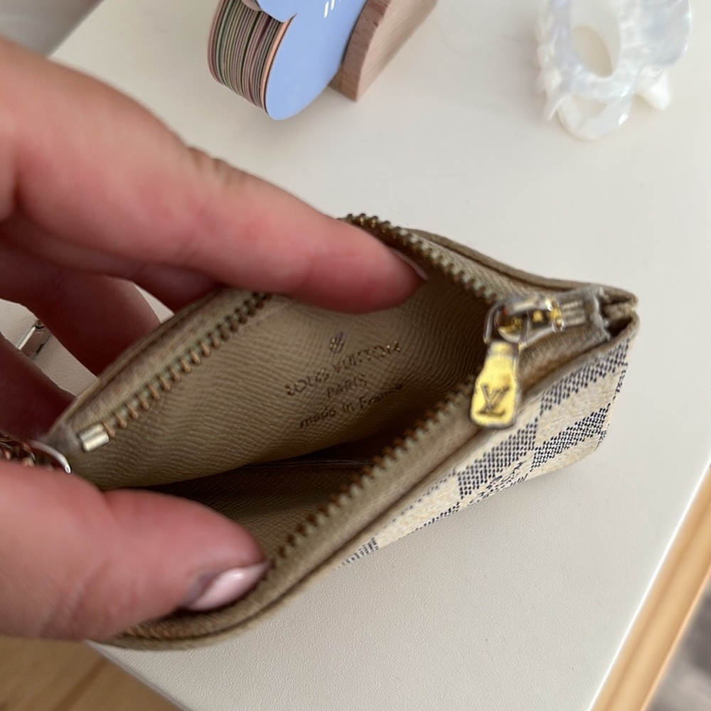 Very used Louis Vuitton key pouch